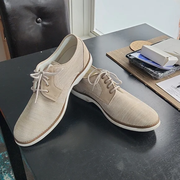 GH BASS & CO | Shoes | Gh Bass Co Mens Beige Oxford | Poshmark display picture 3